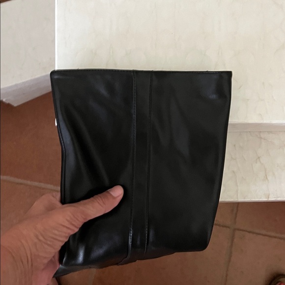 Retro Round Toe Block Heel Knee High Boots Calf Wide Fashion Pull On - Picture 6 of 7